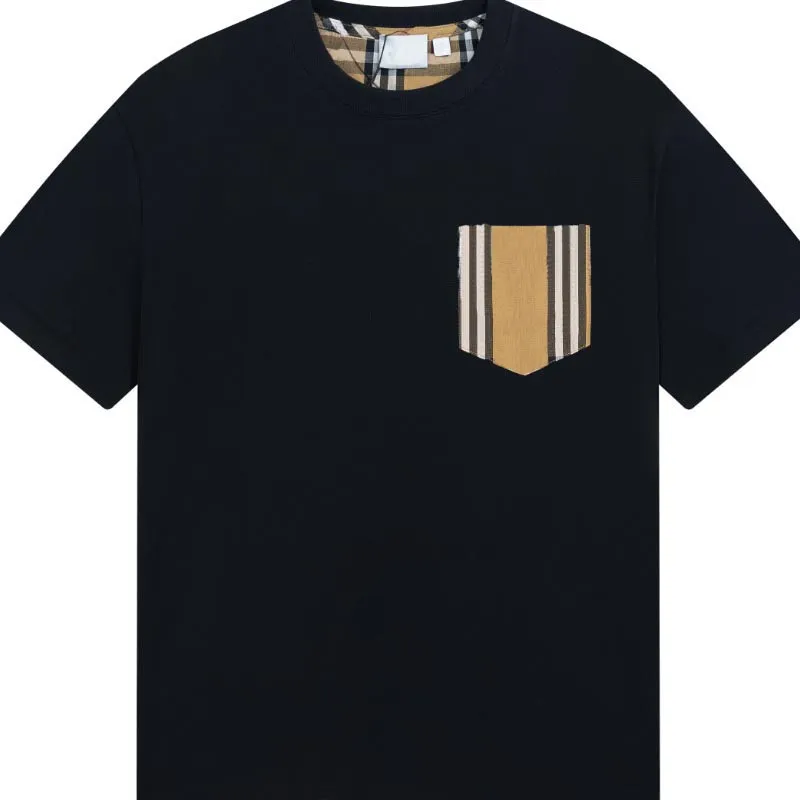 magliette Moda uomo Abbigliamento di alta qualità Manica corta Punk Lettera Stripe Uomo Donna Amanti T-shirt di lusso Skateboard 100% cotone camicia di design