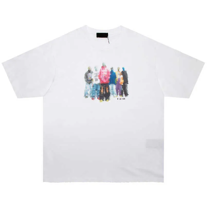 20% de descuento en camiseta de diseñador para mujer Distinctive Market Versión original Summer Family Camiseta de manga relajada unisex