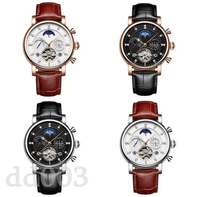 Automatyczne zegarek Tourbillon Watches Watches Wysokiej jakości ręczne uzwojenie mechaniczne Montre de Luxe Gentleman Business Leisure Watch Speisher SB042 C23