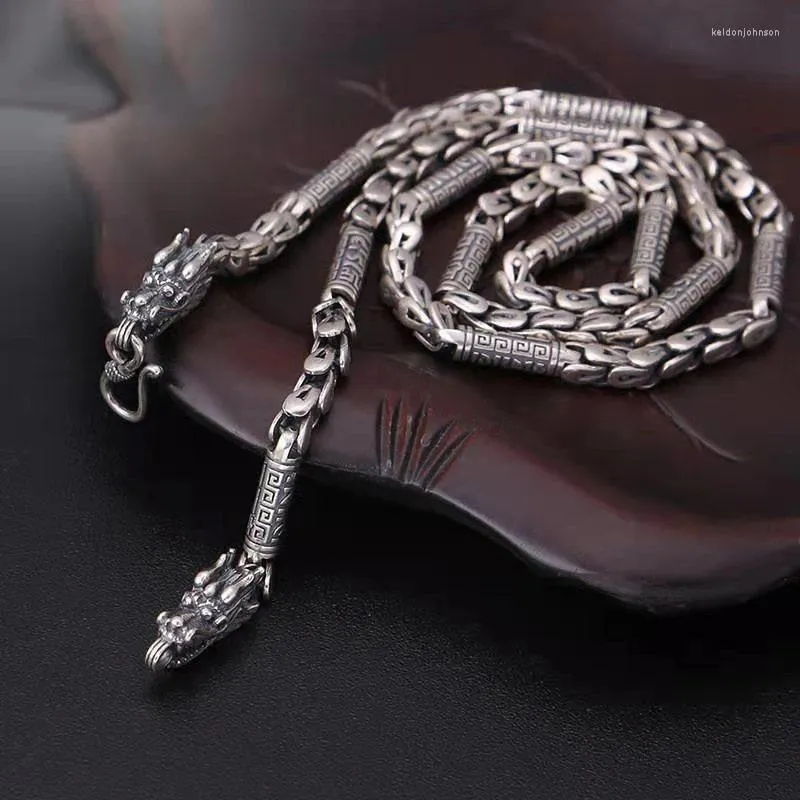 Thick silver necklace for mens new arrivals