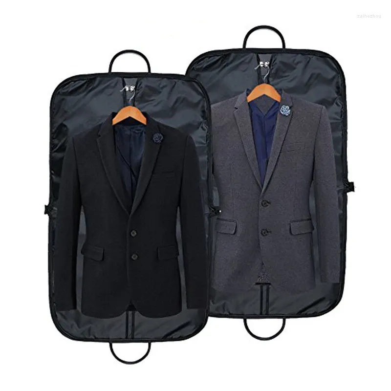 Duffelpåsar passar män väska vikning plagg oxford svart 204 vattentät kostym för med täcke affärsresor 2023 klädhandtag