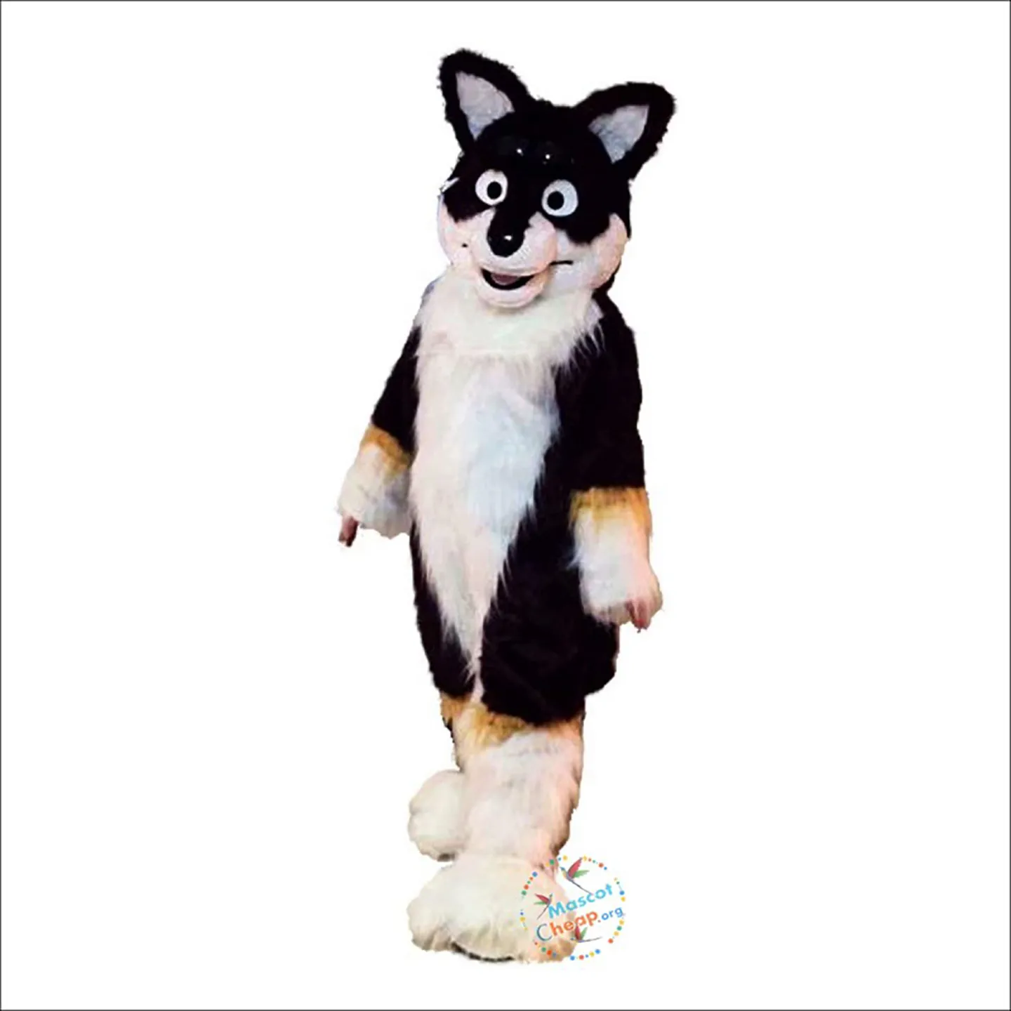 Halloween marron chien renard Husky dessin animé mascotte Costume robe de soirée noël carnaval fête fantaisie Costumes tenue adulte