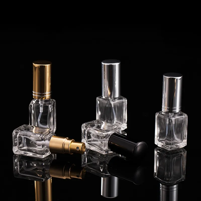 500 pcs/lot 5 ml Verre Rechargeable Portable échantillon bouteilles de parfum Voyage Vaporisateur Atomiseur Vide bouteille de parfum