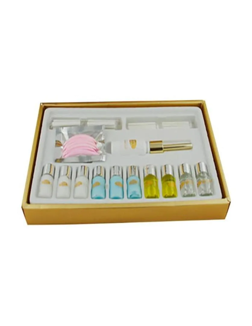 Kit de faux-cils avec tige de cils, ensemble de levage de cils, tampon de bouclage, colle de 130ml, technologie de levage de permanente, LightFalse4501681