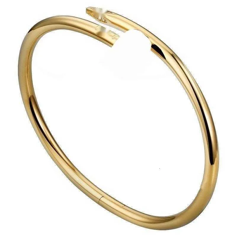 Liefde gouden armband Armband armbanden voor dames Heren roestvrijstalen legering Armband 18k verguld zilver Rose sieraden armbanden Modieuze stijl