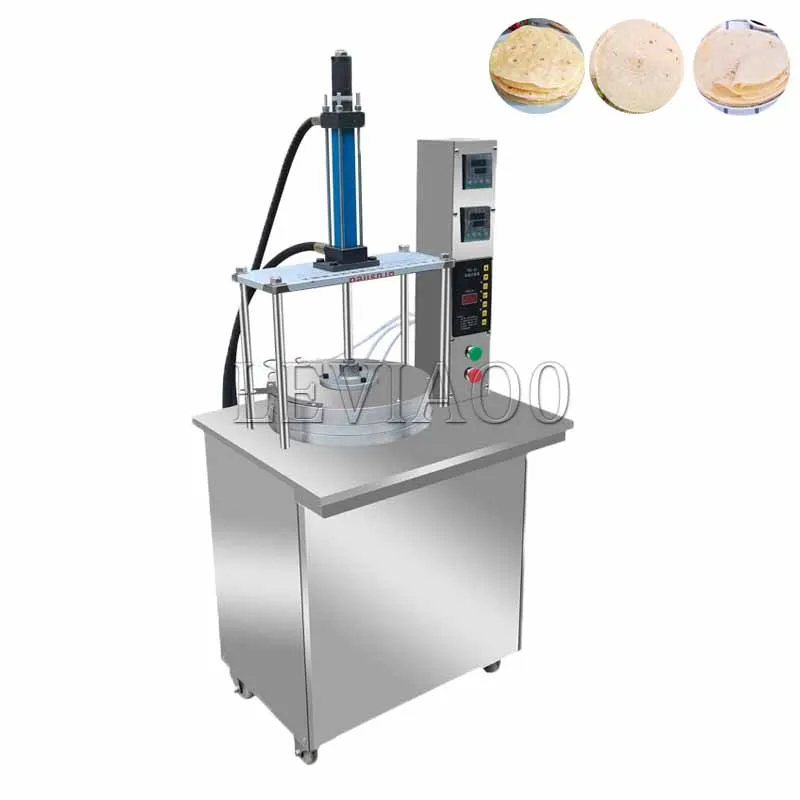 Macchina per fare pancake multifunzionali idraulici automatici commerciali Macchina per pancake con anatra arrosto Macchina per torta di mais Roti Maker