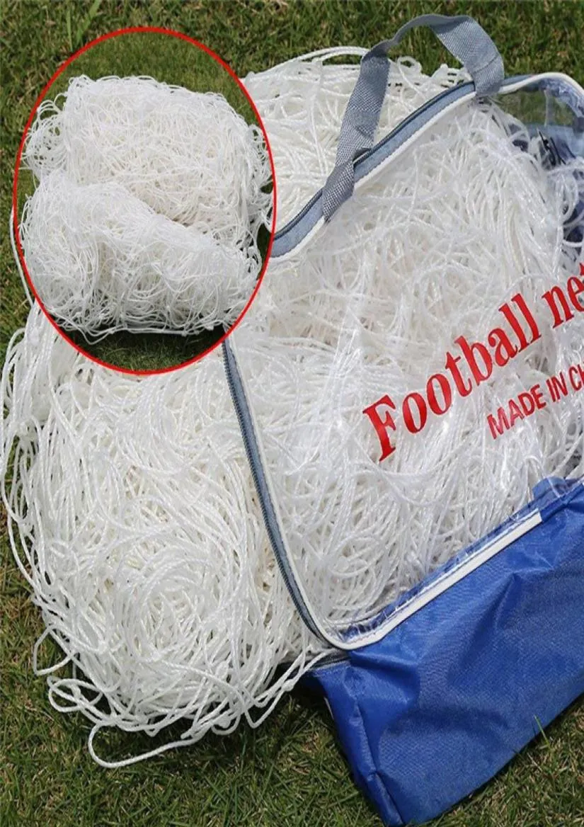 Soccer Goal Net Football Polyethylene Training Post Nets Full Size