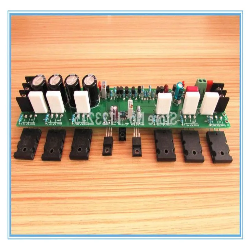 Freeshipping DIY KIT MONO TUBE DECRECTE ACPHASE AMPLIFIER KIT E305 FET Diamond Audio Amblifier Pure Bear Power Amplifier Professiona oftj