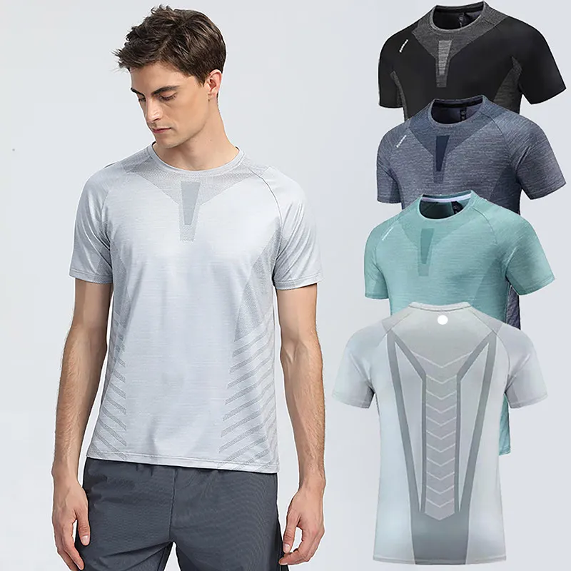 Cotton Short Sleeve Men’s Running & Bodybuilding T Shirt - Men's
