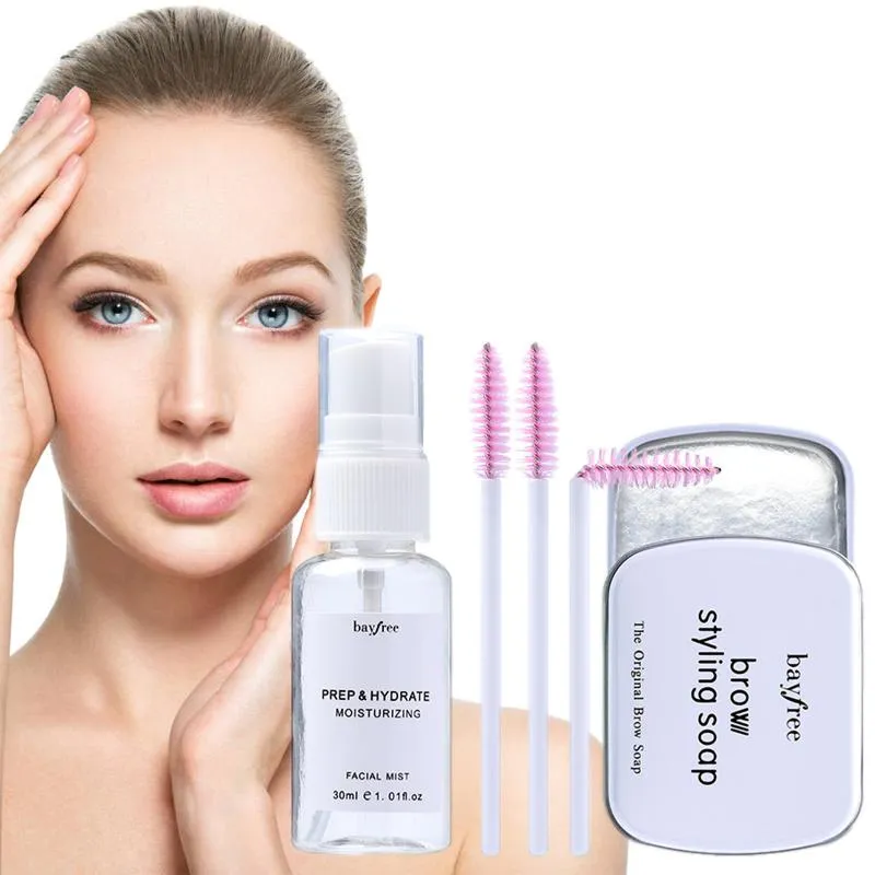 Makeup Brushes Eyebrow Soap Kit Girls Brows Long Lasting Setting Wax For Taming Irregular And Enhance BrowMakeup BrushesMakeup