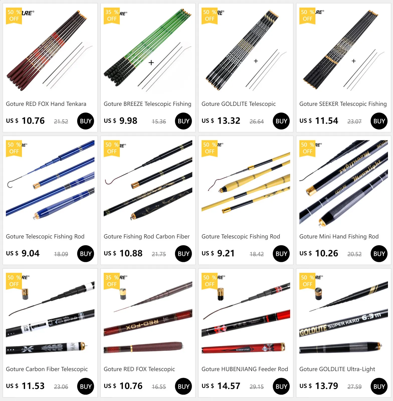 Boat Fishing Rods Goture RED Carp Rod Ultralight Stream Pole Carbon Fiber  Power Hand Taiwan For Freshwater 3.0m 7.2m 231109 From Ren06, $16.13