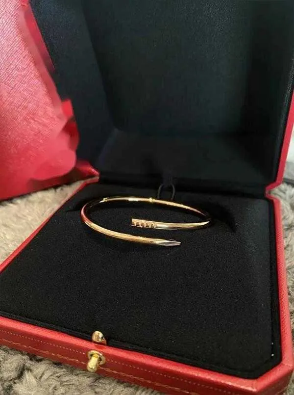 Bangle Gold Bangle Sieraden voor dames Armband sieraden Zilver Rose Design Armbanden Zuid-Amerikaans Unisex Verjaardag Roestvrij staal Dames Manlll