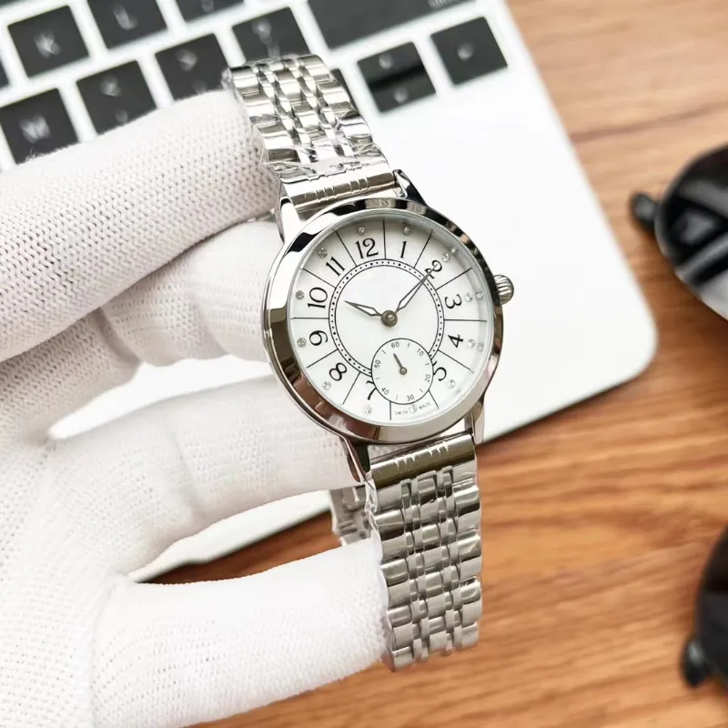 Longines Svizzera da donna con orologio importato da movimento al quarzo, corpo in acciaio di precisione, cinturino in ceramica, struttura a specchio in zaffiro, orologio super lussuoso