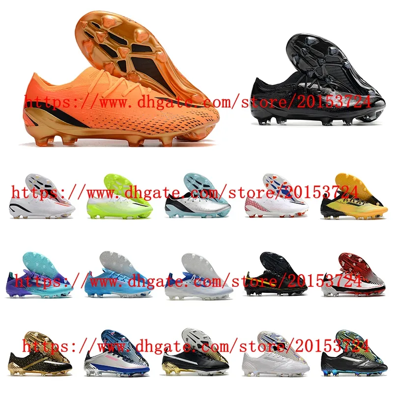 Mens Soccer shoes X SPEEDPORTAL.1 FG AG Cleats Football Boots Scarpe Da Calcio