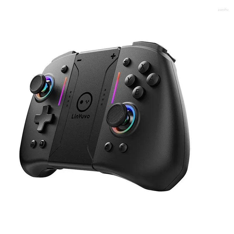 Spelkontroller för Switch OLED Bluetooth Joypad Controller NS Wireless Joy Gamepad Joystick Support Vibration Six-Axis Control