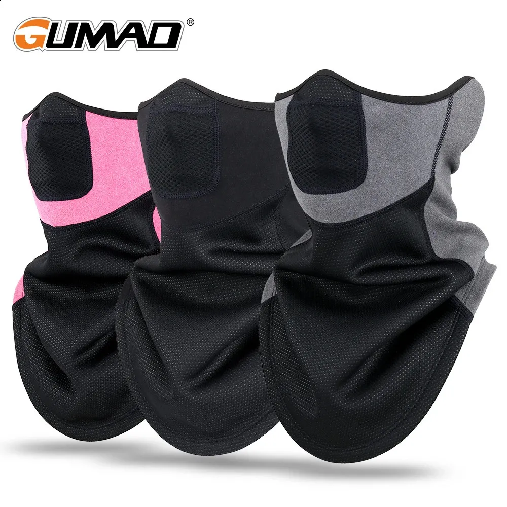 Radfahren Caps Masken Winter Sport Warm Halstuch Gamasche Thermal Fleece Halbrohr Gesichtsmaske Ohr-Abdeckung Snowboard Ski Radfahren Wandern Bandana Männer Frauen 231109