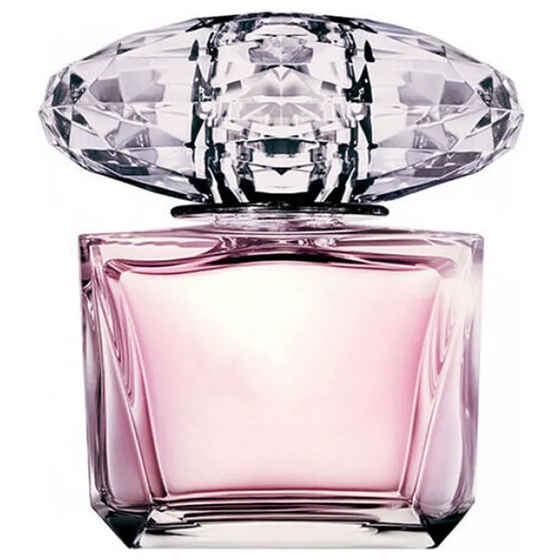 Charmante geur 90 ml kristal roze diamantgele diamant dames parfum blijvende bloem en fruitgeur