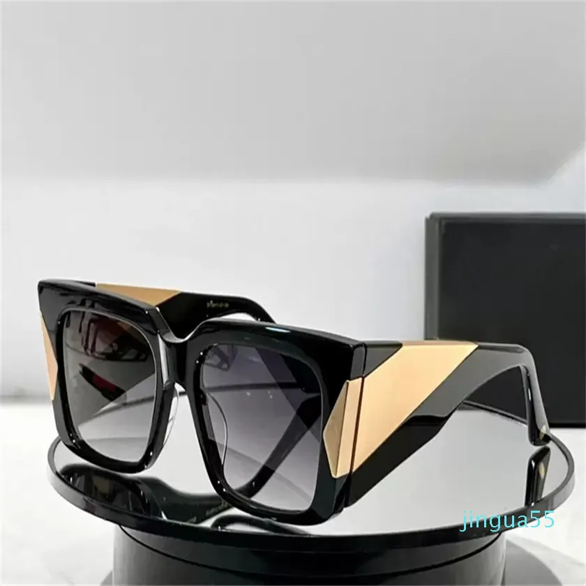 Fashion designer sunglasses for women avant-garde unique square oversized glasses summer outdoor leisure