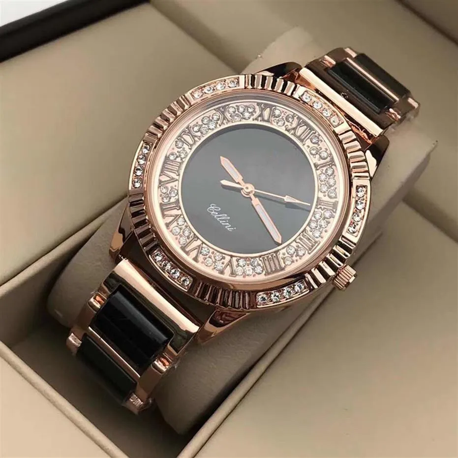 2019 Italië Topmerk Vrouwen Armband Horloges Montre Femme Luxe Goud Zilver Quartz Horloges Vrouwen Cadeau Voor Dames Reloj Mujer293e