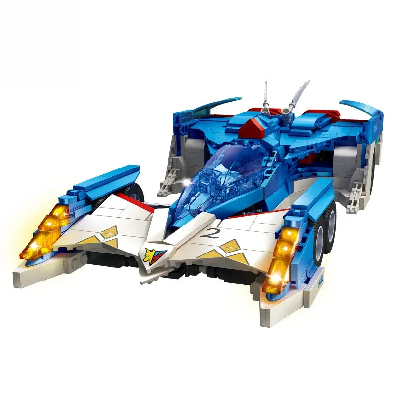 Future GPX Cyber Formula Asurada Diecast Model Car Kit - MOC