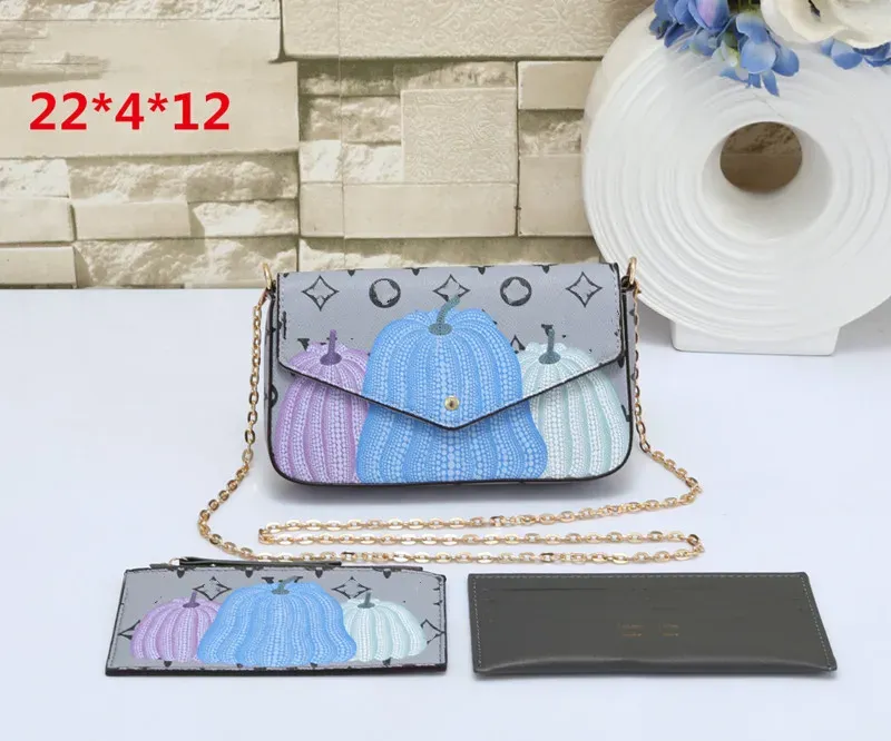 2023 Multi Pochette Felicie luxe designer tassen ketting portemonnee mini portemonnees Hoge kwaliteit crossbody vrouw handtas schoudertassen ontwerpers vrouwen lux