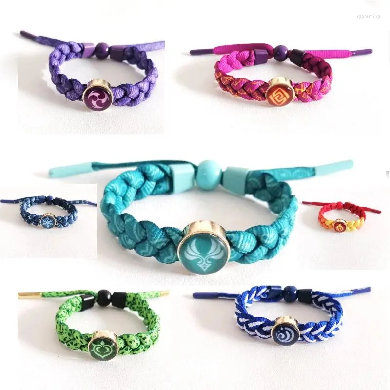 Genshin Impact Luminous Link Woven Bracelets Fashionable, Retro, And ...