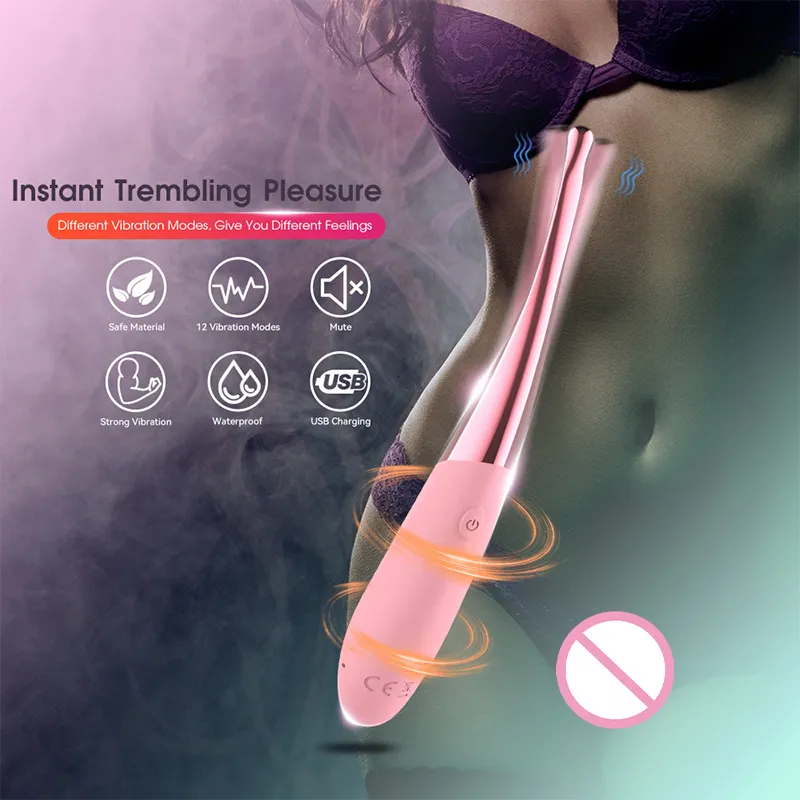 Vibratori potenti ad alta frequenza per punto G per donne, stimolatore del clitoride e dei capezzoli, massaggiatore femminile_voghion.com