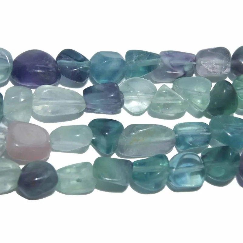 Perles autres pierres naturelles en gros 5-12MM fluorite irrégulière pour la fabrication de bijoux breloque bracelet à bricoler soi-même collier matériel autre