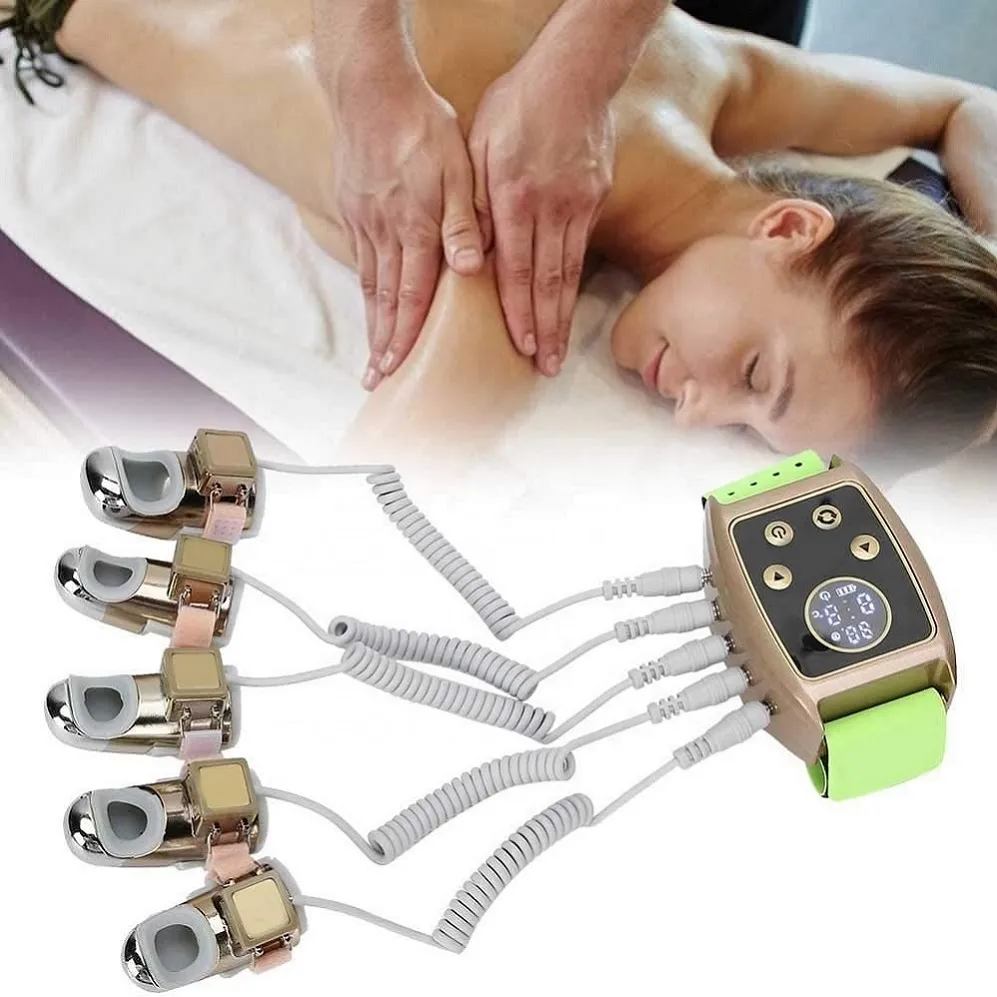 Finger vibration massager Radio Frequency Microcurrent Golden Finger RF EMS  CE Certified from Dhgate RF Equipment