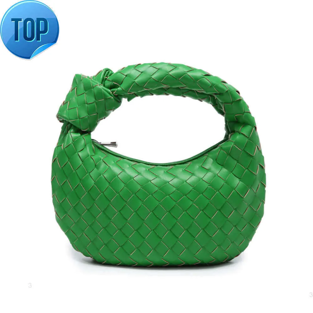 Borsa a tracolla con manico annodato intrecciato alla moda Borsa a tracolla Hobo casual da donna verde estiva firmata B Borse6hF