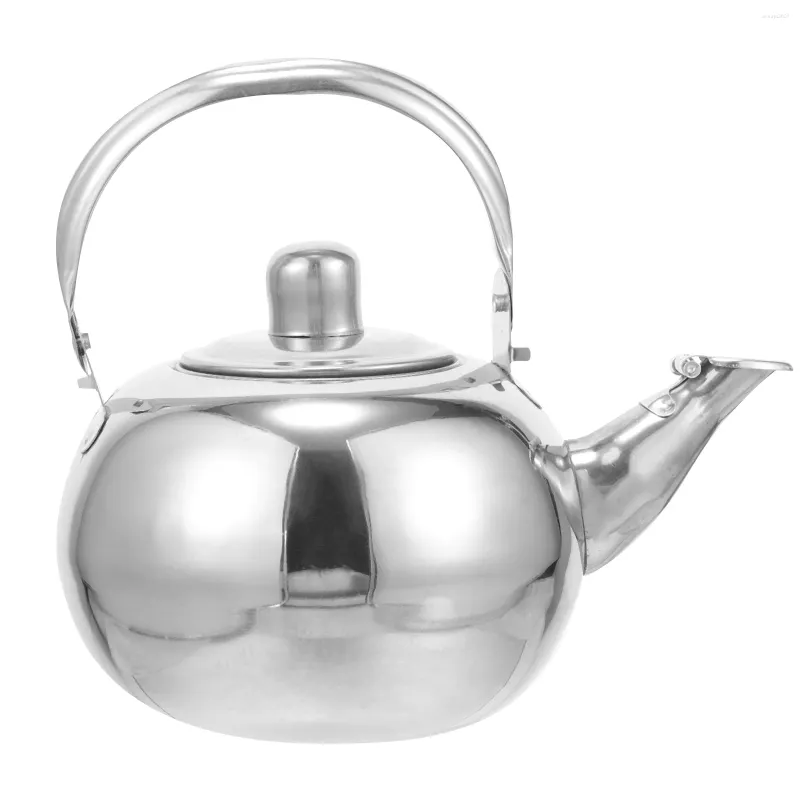 Dinnerware Sets Stainless Steel Teapot Kettles Portable High Capacity Coffee Pitcher Stove Top Pots