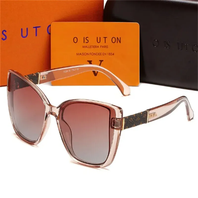 esigner luxury womans louiseits viutonity sunglassesヴィンテージメンズサンガラスネットネットレッド同じメガネブランドエイグラスグラディエント女性眼鏡5810