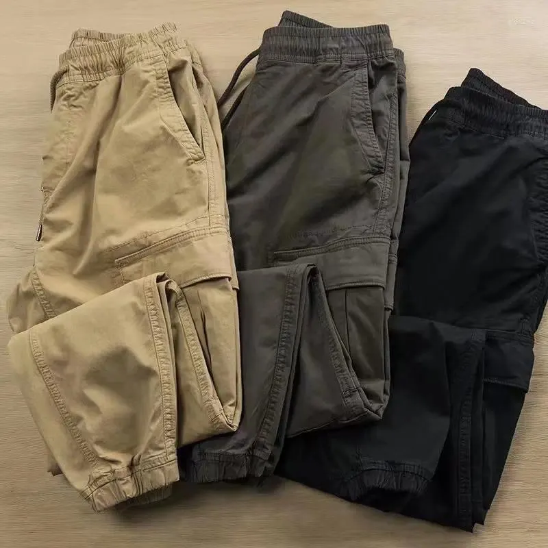 Pantaloni da uomo da jogging Harem streetwear traspirante elastico in vita casual oversize