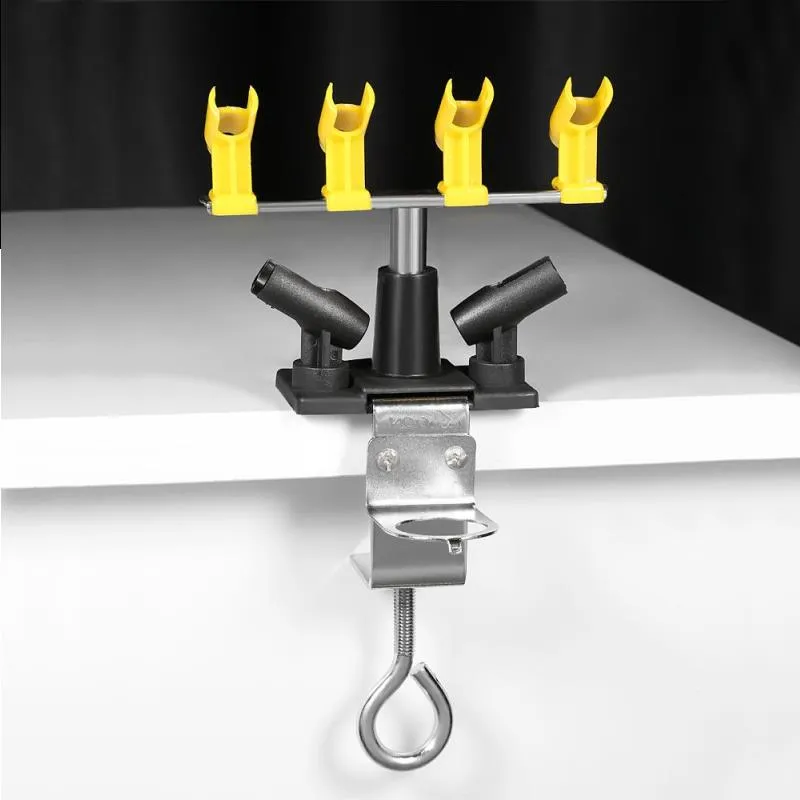 Professional 6 Mount Airbrush Holder With Ideal For 360 Degree