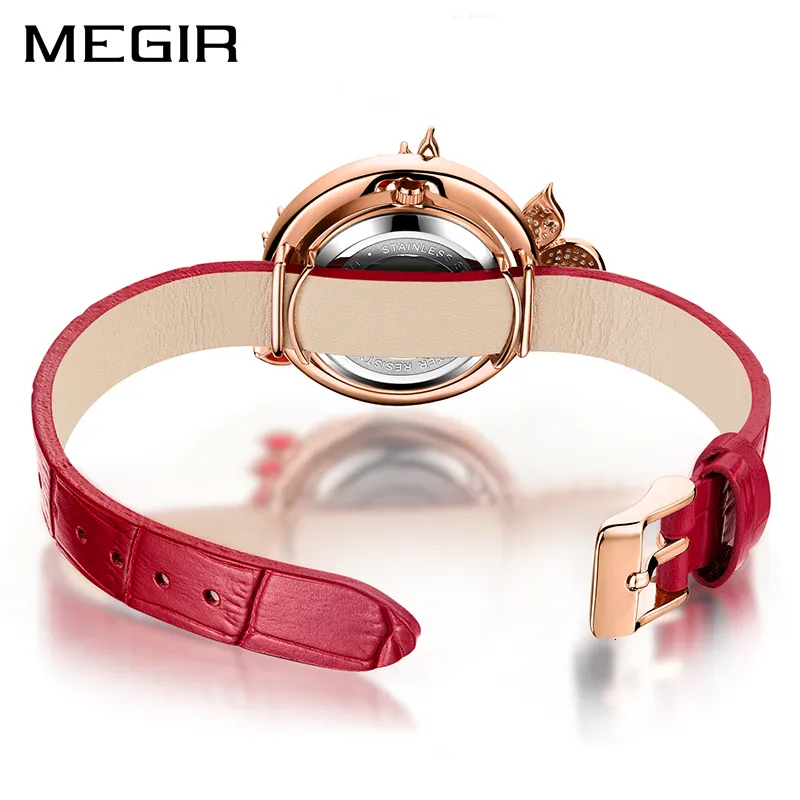 Women s Watches MEGIR Luxury DIY Top Brand Quartz Bracelet Watch Clock Reloj Mujer Relogio Feminino Montre Femme 230410