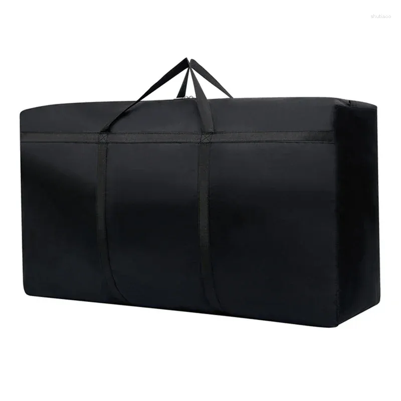 Sacs Duffel pliable sac épaissi grande capacité stockage tissu bagages mobile portable Duffle unisexe grand Oxford mince anti-poussière