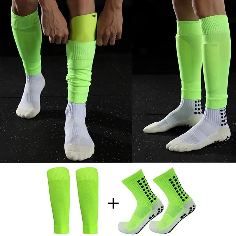 Football Leg Sleeves [1 Pair] - For Adult & Youth - Calf Compression  Sleeves for Men and Boys - White