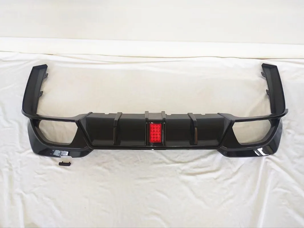 Auto achter bumper lipstamspoiler met licht voor BMW 3-serie G20 G28 2020-2022 Achterdiffuser