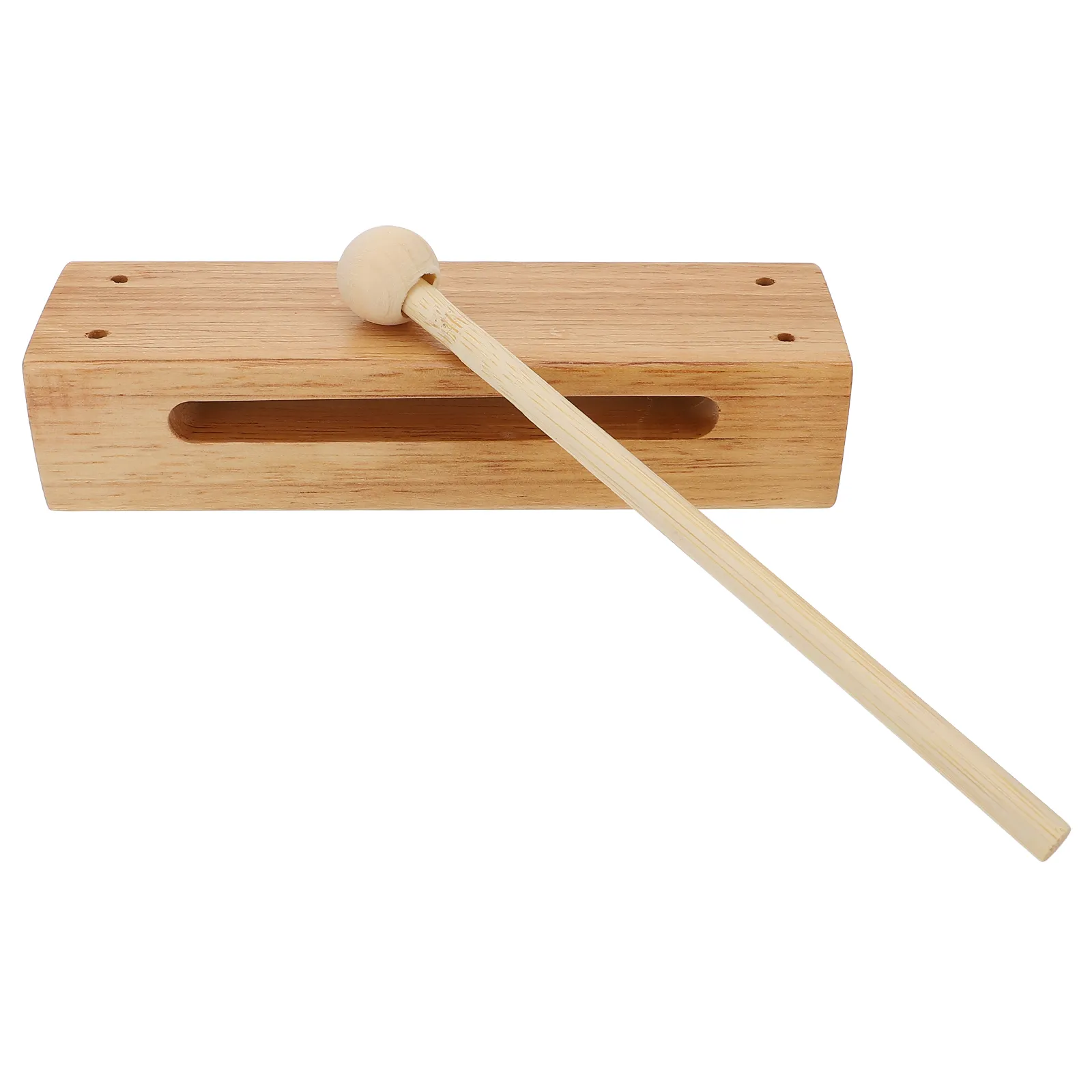 Wood Percussion Toy Instrument Musical Chinese Bangzi Block Stick Woodblock Early Learning Instument Barn Rytm Orff