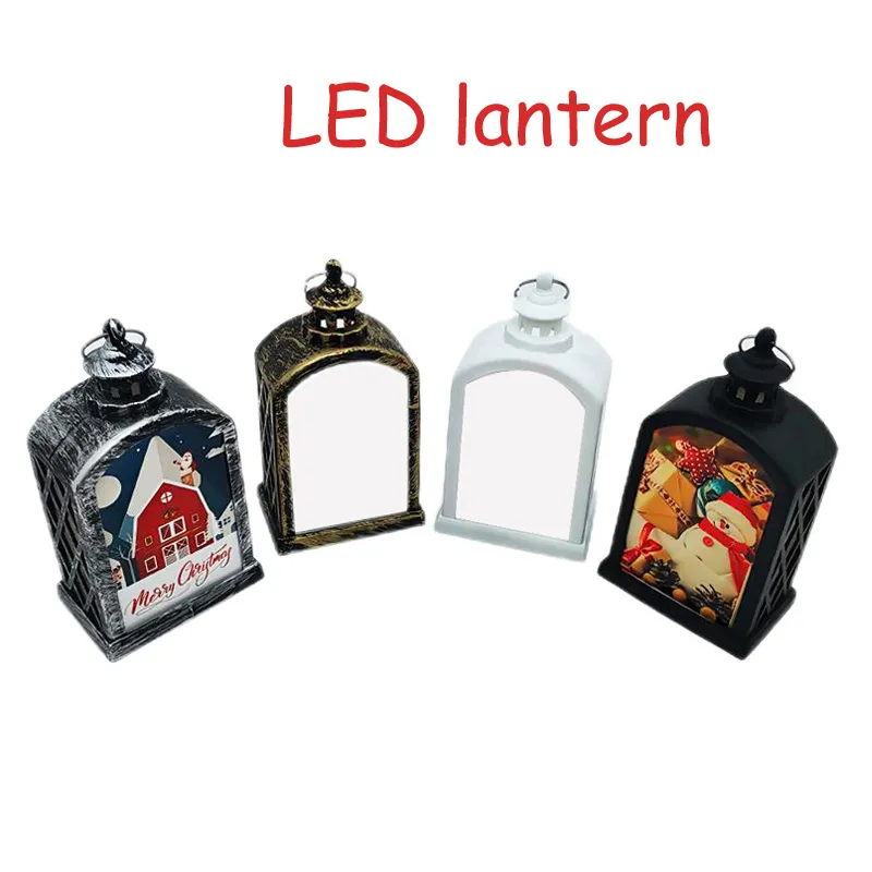 10 pièces sac accessoires Sublimation bricolage PET LED lanterne veilleuse porte-clés taille 78*54*140mm