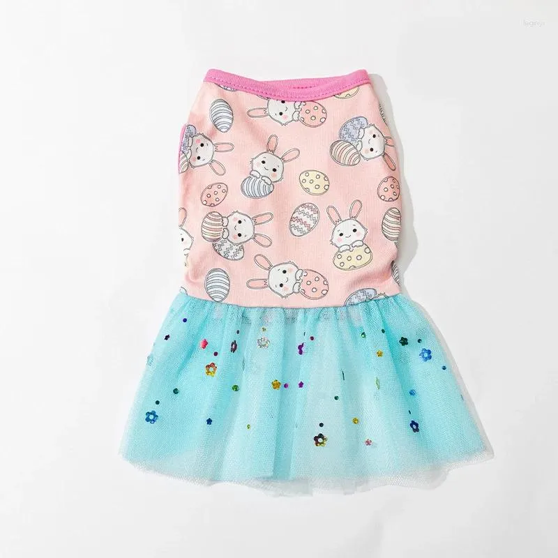 Jupe de vêtements pour chiens, belle pêche pour animaux de compagnie, style princesse, chiot, dentelle, robe de célébration d'anniversaire, jolis vêtements de noël