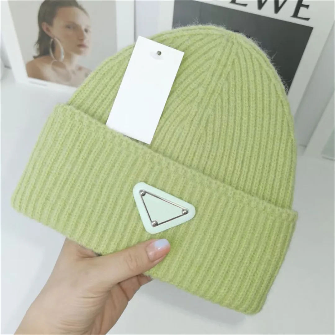 Exquisite Luxury Knitted Hat Designer Beanie Cap Men