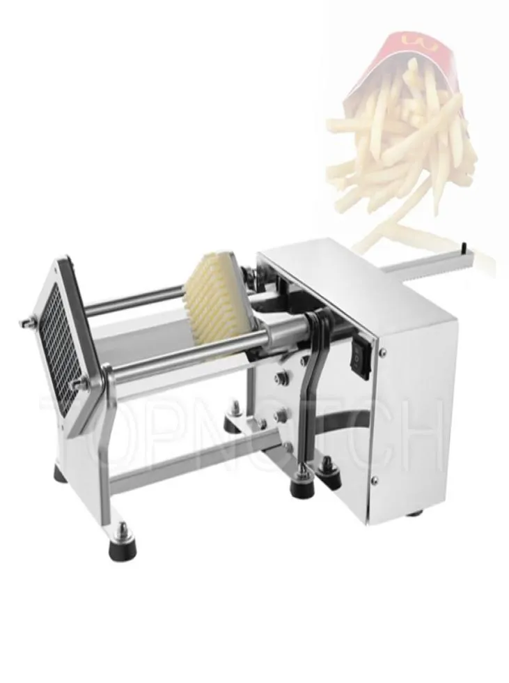 Stainless Steel Electric Potato French Fries Chips Cutter Machine