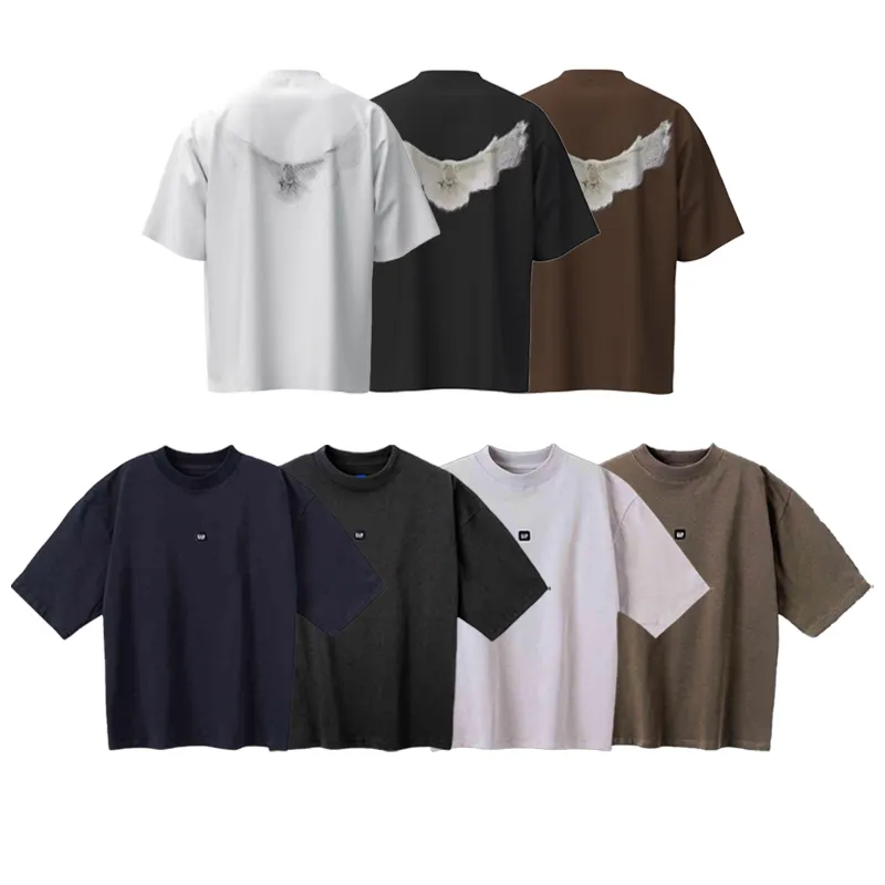 Мужские футболки Дизайнер Три вечеринки совместного названия Мир Doves Printed Fashion Co Men Men Mustize T Roomts Polos Печатные женские футболки
