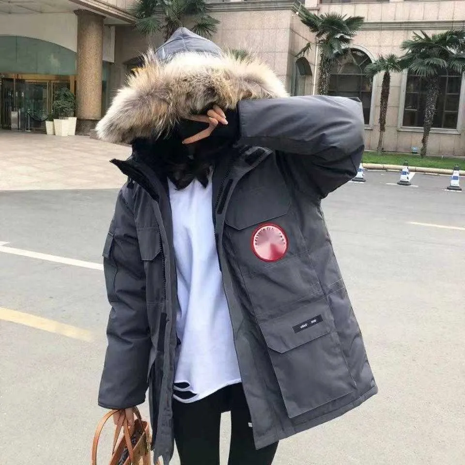 Designer Down Jacket Canadian Parka for Men Warm Casual Letter Embroidery Winter Coats