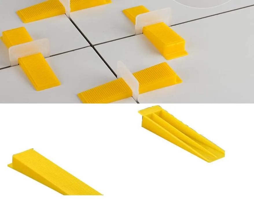 Craft Tools Yellow Wedges For Tile Spacer Wall And Floor Tool4829466