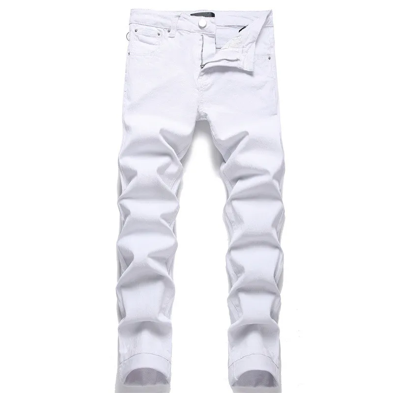 Jeans hommes designer Jeans pour hommes mode classique imprimé broderie hommes jean moto trou luxe denim hommes street wear hommes pantalons de créateur