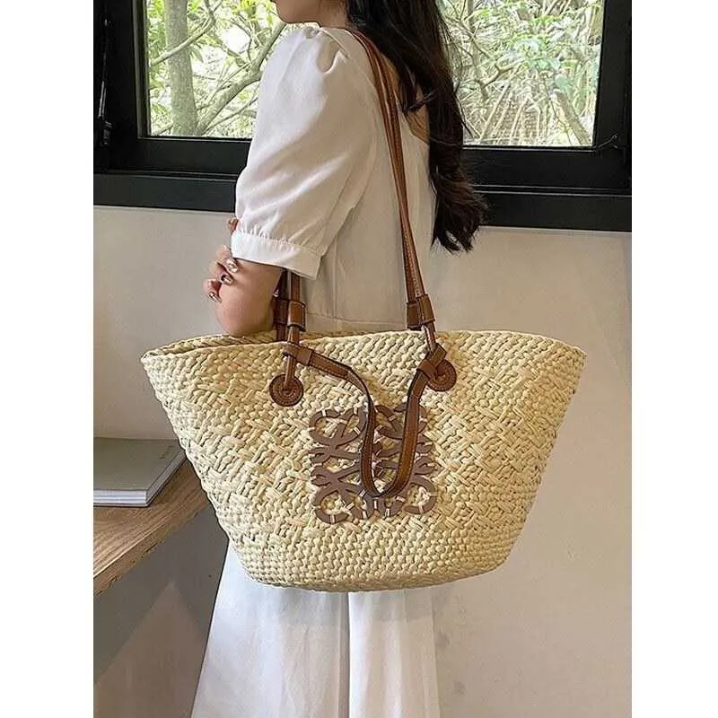 Cross Body Totes Alta Qualidade Luxo Loewws Bolsas Designer Bolsa Laurence Família Francesa Grande Capacidade Sacola Senhoras Lazer Férias Um Ombro Iris