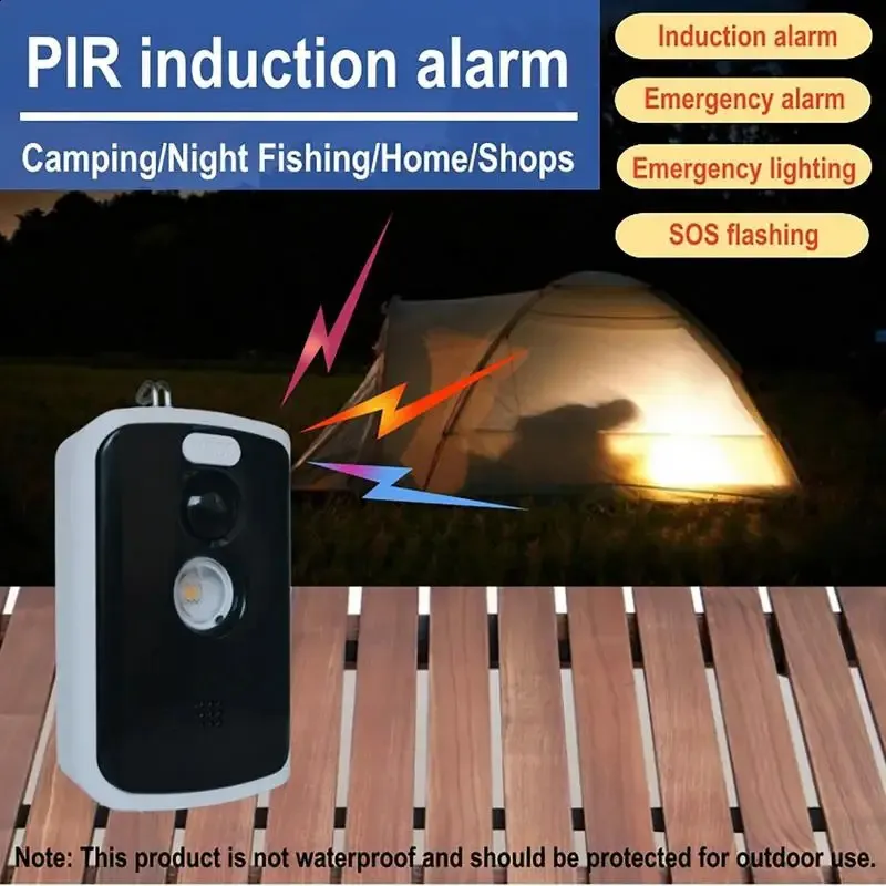 Kampmeubilair Perimeter Trip Alarm Anti-diefstal Outdoor Camping Wildlife Waarschuwingsapparaat voor eigendomsveiligheid Nachtvissen 231109