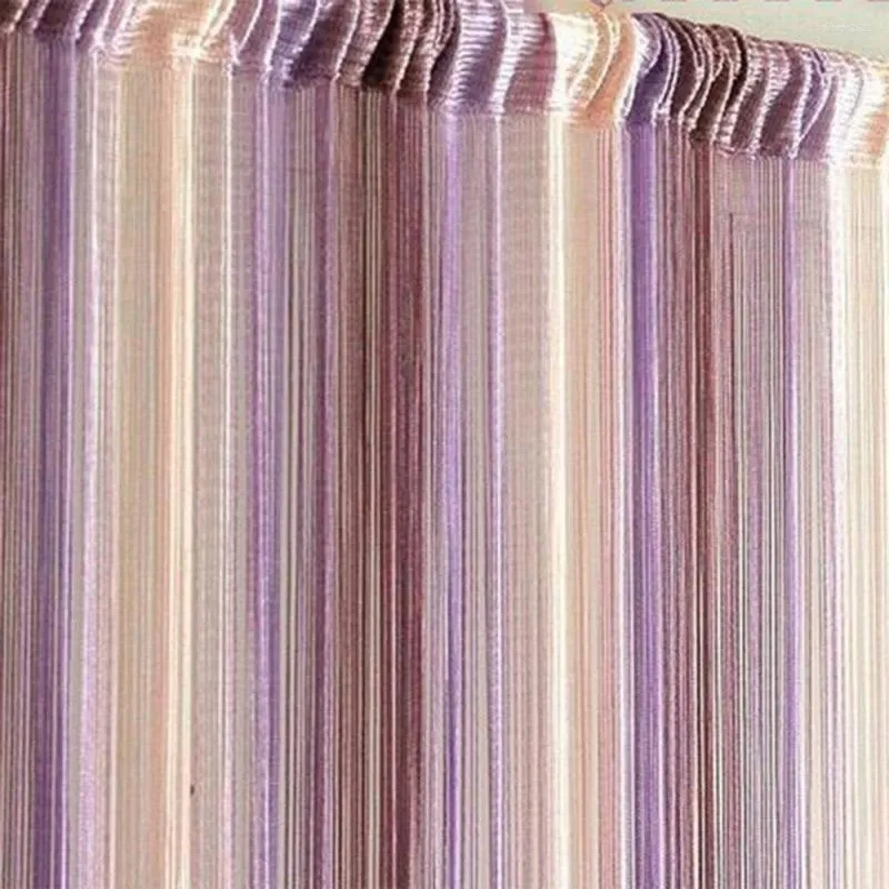 Curtain Window Line String Tassel Door Room Divider Scarf Valance Screens 1Mx2M L